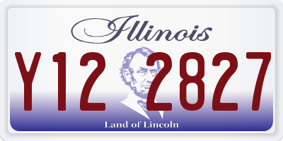 IL license plate Y122827