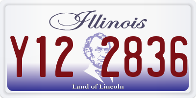 IL license plate Y122836