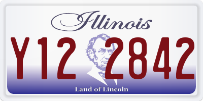 IL license plate Y122842