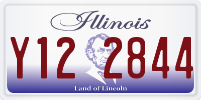 IL license plate Y122844