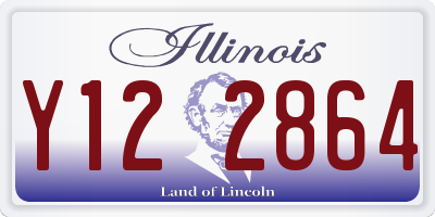 IL license plate Y122864