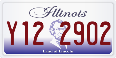 IL license plate Y122902