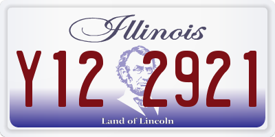 IL license plate Y122921