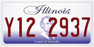 IL license plate Y122937
