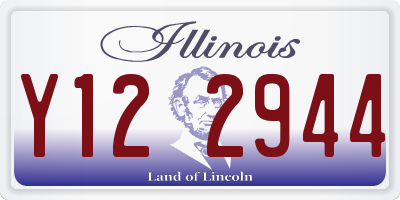 IL license plate Y122944