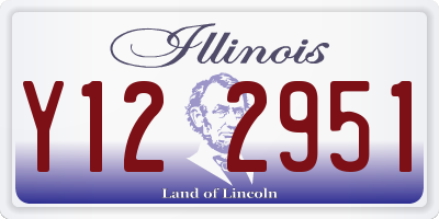 IL license plate Y122951