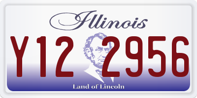 IL license plate Y122956