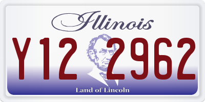 IL license plate Y122962