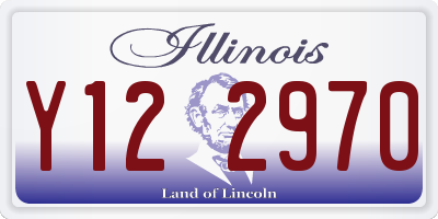 IL license plate Y122970