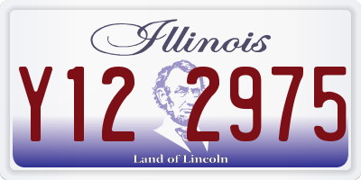 IL license plate Y122975