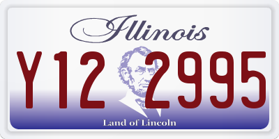 IL license plate Y122995