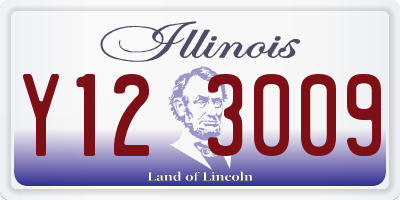 IL license plate Y123009