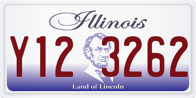 IL license plate Y123262