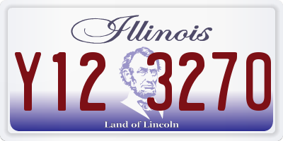 IL license plate Y123270