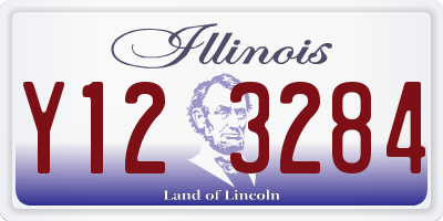 IL license plate Y123284