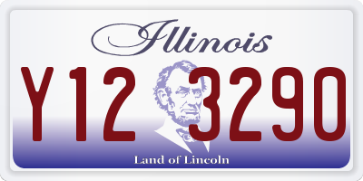 IL license plate Y123290