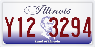 IL license plate Y123294