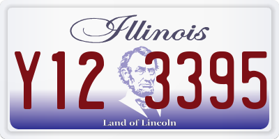 IL license plate Y123395
