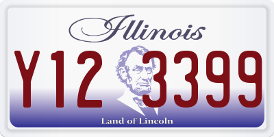 IL license plate Y123399