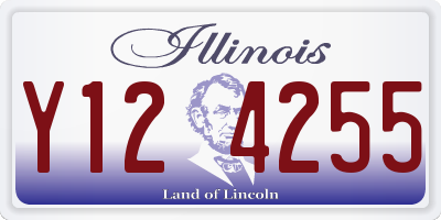 IL license plate Y124255