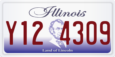 IL license plate Y124309