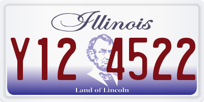 IL license plate Y124522