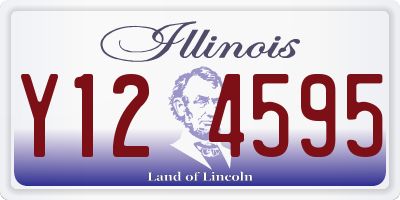 IL license plate Y124595