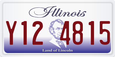 IL license plate Y124815