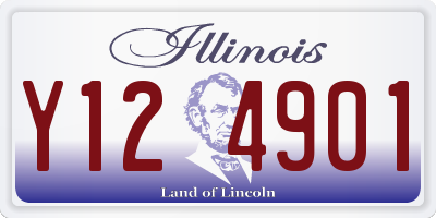 IL license plate Y124901