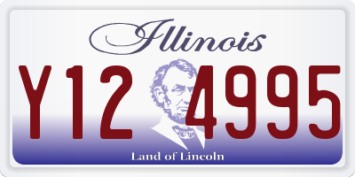 IL license plate Y124995