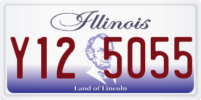 IL license plate Y125055