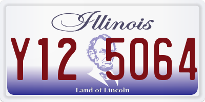 IL license plate Y125064