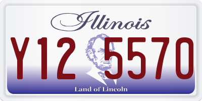 IL license plate Y125570