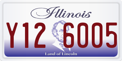 IL license plate Y126005