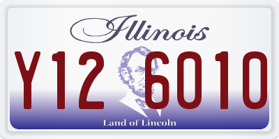 IL license plate Y126010