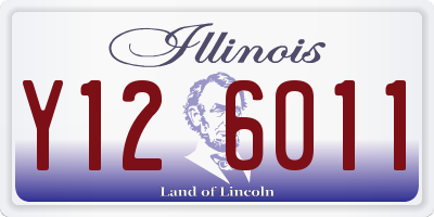 IL license plate Y126011