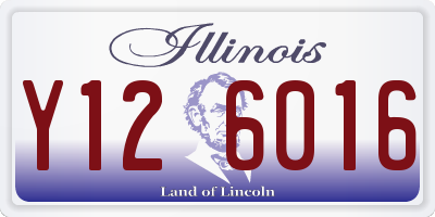 IL license plate Y126016