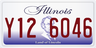 IL license plate Y126046