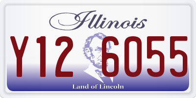 IL license plate Y126055