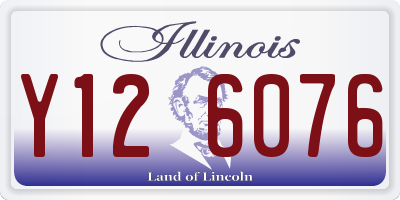 IL license plate Y126076