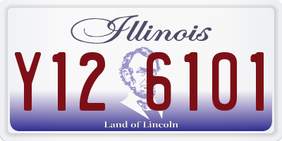 IL license plate Y126101