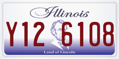 IL license plate Y126108