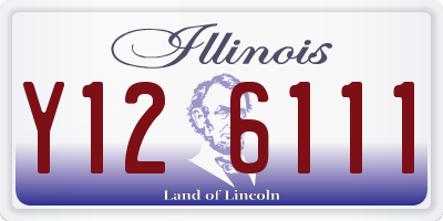 IL license plate Y126111