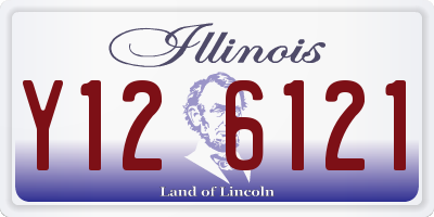 IL license plate Y126121