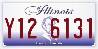 IL license plate Y126131
