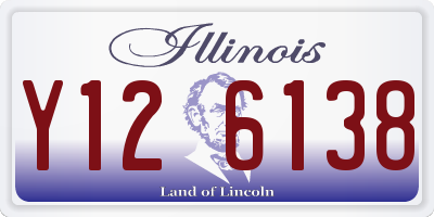 IL license plate Y126138