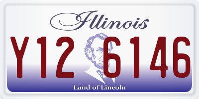 IL license plate Y126146