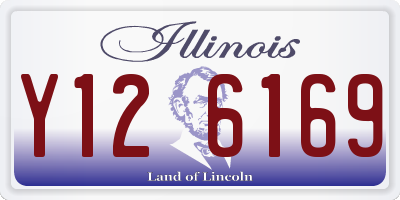 IL license plate Y126169