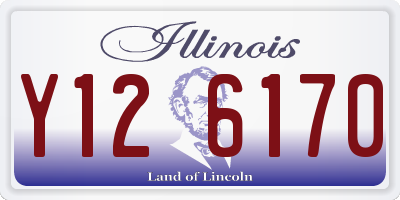 IL license plate Y126170