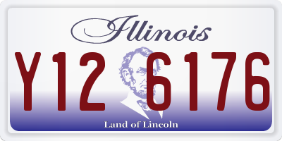 IL license plate Y126176